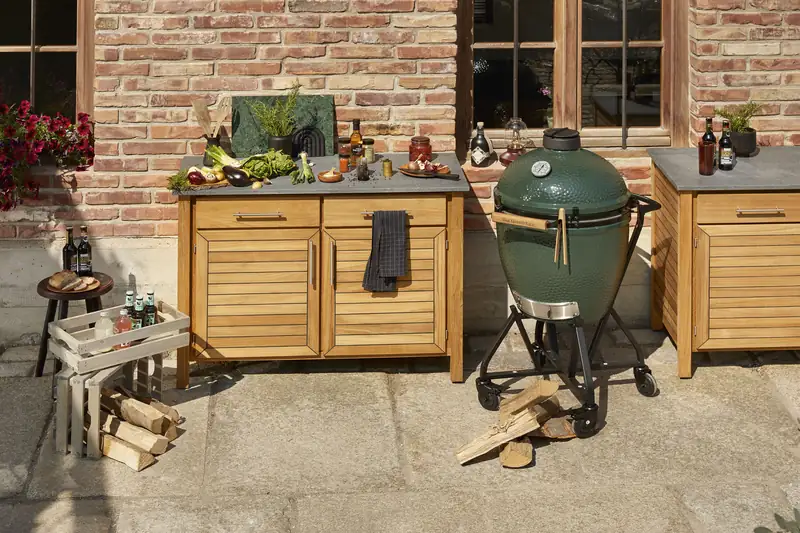 Deck Outdoorschrank 2er-Element von Weishäupl, Tea