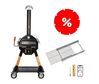 Frühlingsset Merklinger 600 Holzofen + Grillrost u