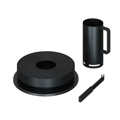 OFYR Tabl'O Tischgrill, schwarz, 7-teilig