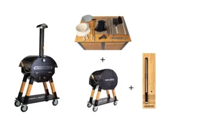 großes Starterset Merklinger 800 Holzofen inkl. Me